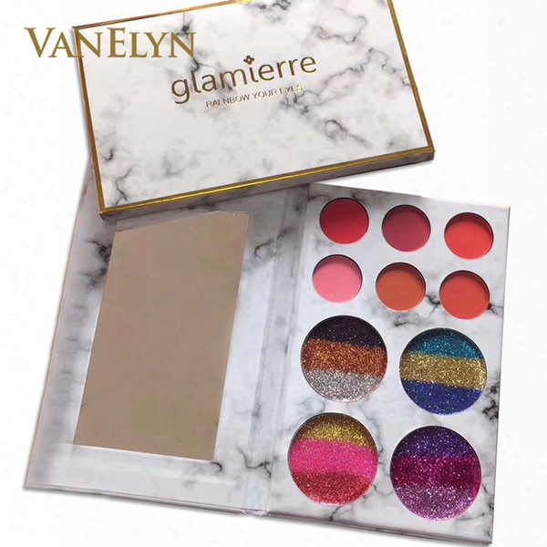 Newest Makeup 2017 Dropshipping Glamierre Rainbow Your Eyes Gl Itter And Matte 18 Shades Eyeshadow Palette Eye Shadow Free Shipping Cosmetics