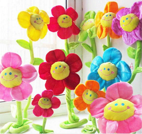 Plus Animals 35cm Special Toy Sun Flower Wedding Birthday Gift Plush Toys Curtainshome Furnishing