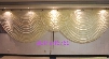6m wide valance white swags wedding stylist designs backdrop drapes Party Curtain Celebration Stage Performance Background Satin Drape wall