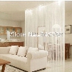 Free shipping big size 300cmx300cm string curtain, string panel, fringe panel, room divider wedding drapery 20 colors.