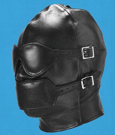 Pvc Gimp Mask Hood Blindfold Fetish Bondage Sex Headgear Leather Hoods