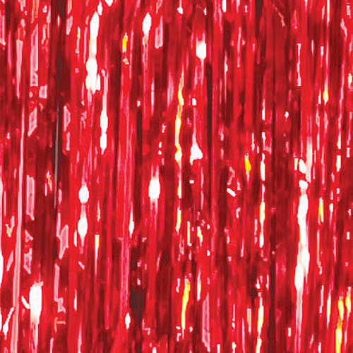 Red Metallic Curtains