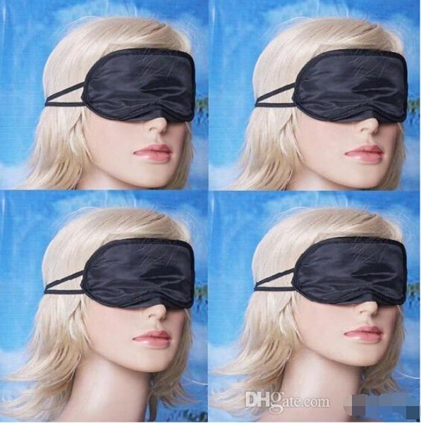 Sleep Mask Eye Mask Shade Nap Cover Blindfold Sleeping Sleep Travel Rest Fashion Free Shipping Wholesale Black Colors