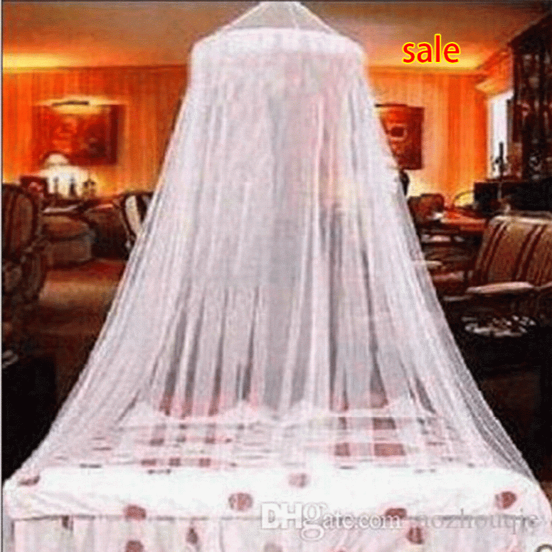 Wholesale 2pcs New Mosquito Net Bed Canopy Netting Mesh Curtain Camping Free Hipping