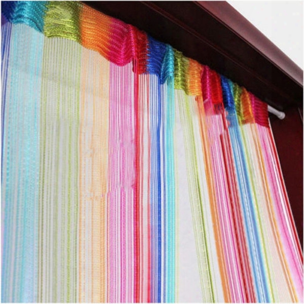 Wholesale-string Chain Door Curtain Fly Screen Divider Room Window Blind Tassel Salable