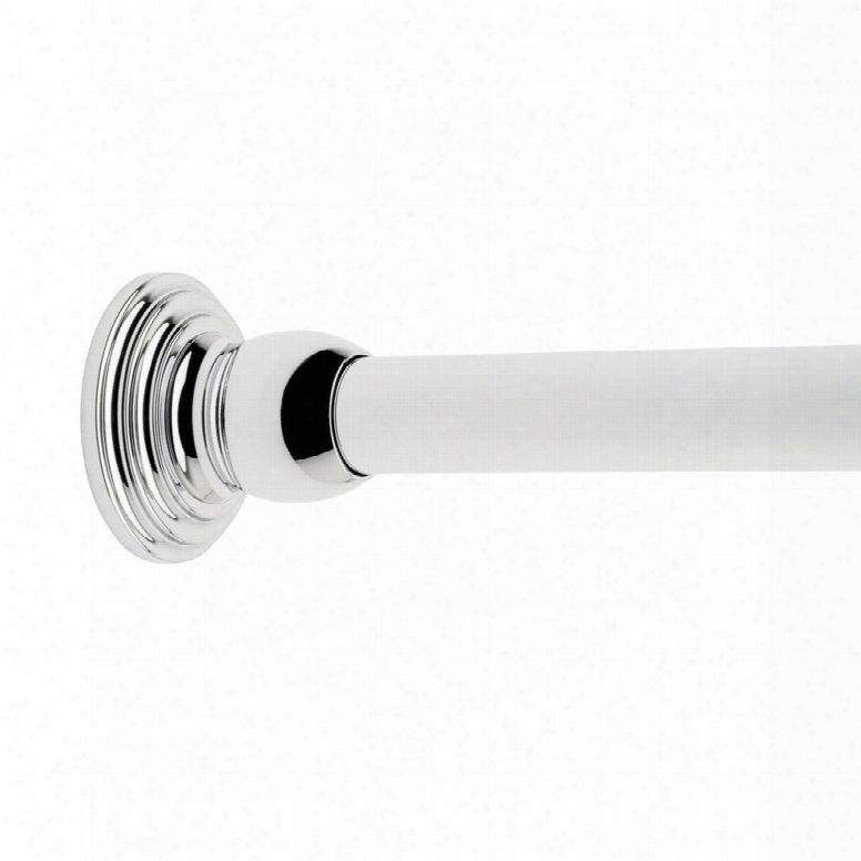 1139r-6/pc 6 Ft. Shower Curtain Rod Only In Polished