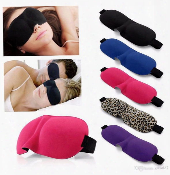 3d Sleep Mask Natural Sleeping Eye Mask Eyeshade Cover Shade Eye Patch Women Men Soft Portable Blindfold Travel Eyepatch
