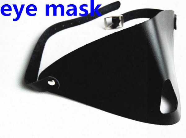 Bdsm Bondage Gear Sexy Female Eye Masks Blindfold With Nose Hole Adults Products Toys For Her Black Wq-em0148