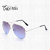 DIDI Lovers Rainbow Sunglasses Women Brand Designer Military Aviator Glasses Thin Frame Eyewear Gradient Color Shades Gafas W472