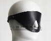 PU Black Eye Mask BDSM Bondage Masks Blindfold With Nose Hole adult sex toys products HM-BL1017