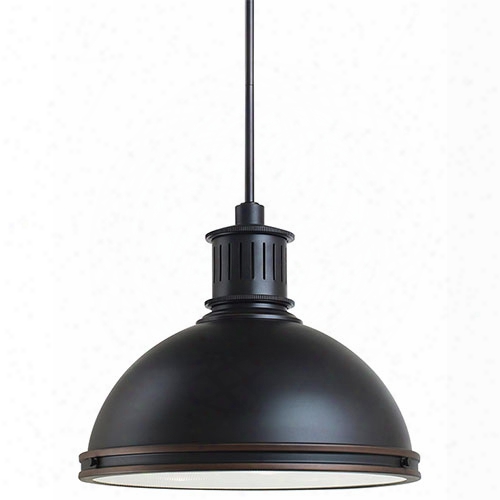 Sea Gull Lighting 65087ble-715 3 Lt Pendant Shades Autumn Bronze Finish