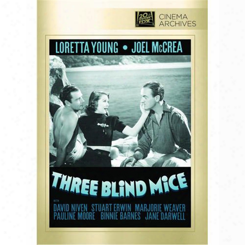 Three Blind Mice Dvd Movie 1938