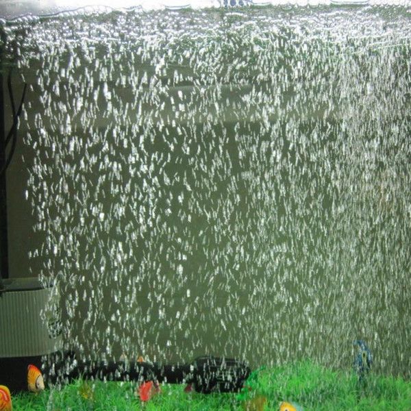 Wholesale-30cm Wall Air Curtain Bubble Aquarium Fish Tank Supply#7101