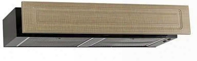 3042sd2-bl 42" Under Cabinet Slide-out Range Hood With 360 Cfm Internal Blower 7" Round Duct Rocker Switch Controls And Aluminum Mesh Filters In Black With