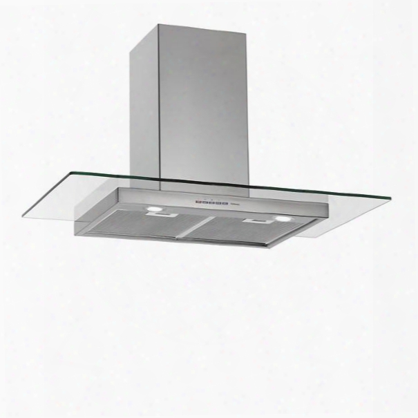 Fparx30w6sg 30" Potenza Collection Artemide Xl Wall Mount Range Hood With 600 Cfm 4 Speed Electronic Controls Metallic Filters And Halogen Lighting In