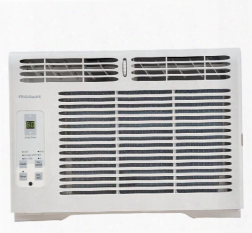 Frigidaire 5 000 Btu Window-mounted Room Air Conditioner With 136 Cfm 2 Fan Speeds 24 Hour Timer Effortless Temperature Control Effortless Clean Filter