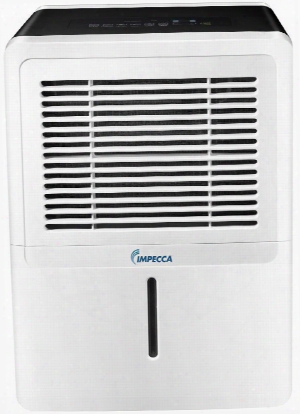 Idm-70se 15" Energy Star Portable Dehumidifier With 70 Pints Dehumidification Per Day 24 Hour Timer Electronic Controls Washable Filtter And Auto Shut Off