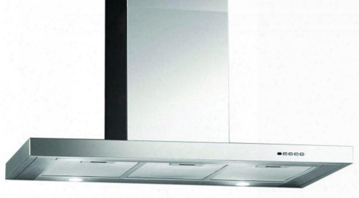 Mcrh30s 30" Commercially Approved Wall Mount Range Hood With 600 Cfm 51-70 Db 4 Speed Control Halogen Lighting And Dishwasher Safe Grease Filters: Stainless