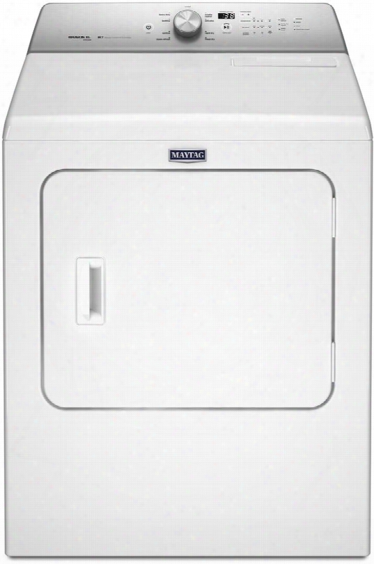 Mgdb766fw 29" Front Load Gas Dryer With 7 Cu. Ft. Capacity 9 Dry Cycles Advanced Moisture Sensing And Lint Filter Indicator In