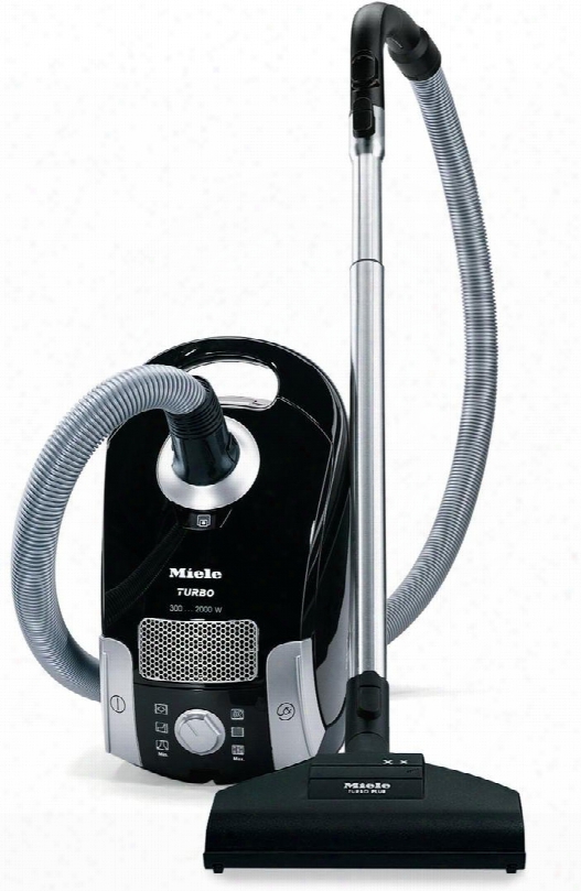 Miele 41cae034usa Compact C1 Turbo Suction Canister Vacuum With A Compact Design Airclean Sealed System And Airclean Filter Vortex Adjustable Suction Motor