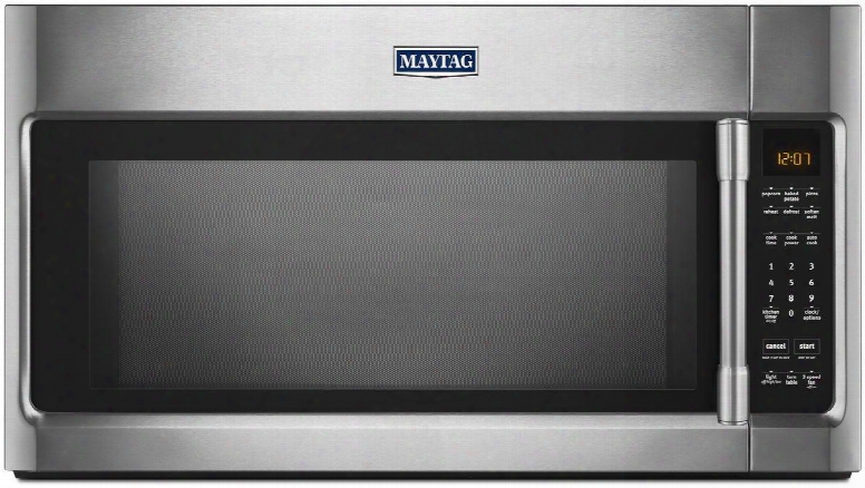 Mmv4205fz 30" Over-the-range Microwave With 2 Cu. Ft. Capacity Sensor Cooking 400 Cfm Blower Mesh Grease Filter Charcoal Odor Filter And Incandescent