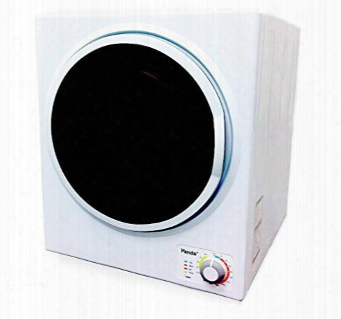 Pan745sf 24" Compact Dryer With 2.65 Cu. Ft. Capacity Transparent Window Stainless Steel Drum 4 Temperature Selections And Removable Lint Filter: