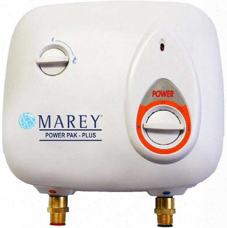 Pp110 Power Pak More Electric Water Heater With Four Temperature Level Adjustment Water Flow Control And Water Inlet Filter In