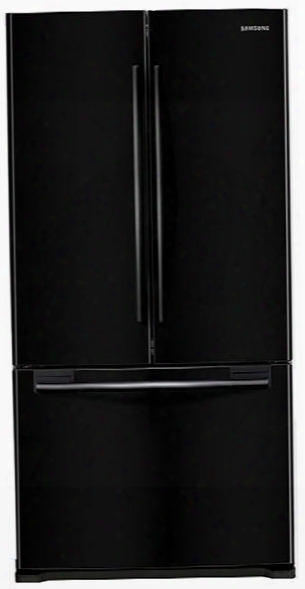 Rf18hfenbsg 33" Wide French Door Refrigerator With 18 Cu. Ft. Capacity 2 Humidity-controlled Crispers Automatic Filtered Ice Maker Power Freeze Power Cool