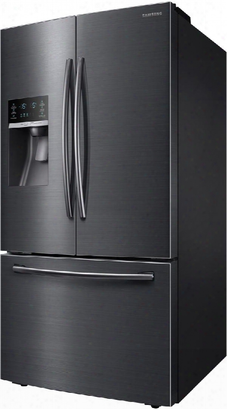 Rf28hfedbsg 36" Energy Star French Door Refrigerato R With 28.07 Cu. Ft. Capacity Twin Cooling Plus Ice Master Ice Maker Filter Water And Ice Dispenser:
