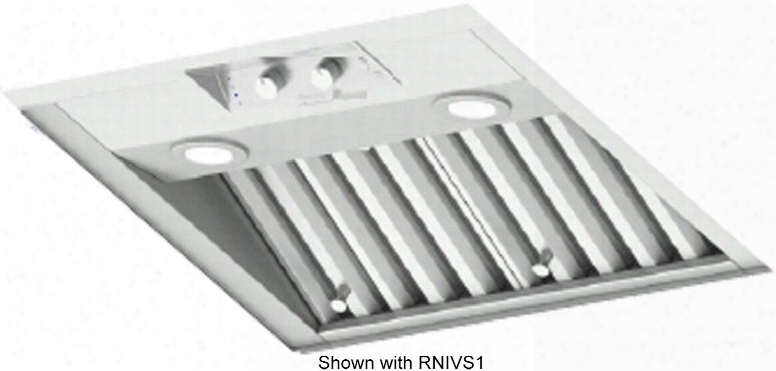 Rnivsr2 36" Renaissance Hood Insert With Baffle Filters Auto On Variable Blower Controls And Led Lighting In Stainless