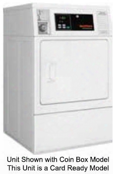 Sdebyags171tw01 27" Single Load Electric Dryer With 7 Cu. Ft. Capacity Front Lint Filter Micro Display Control And Prep For Card In