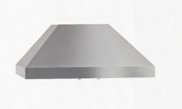 Whp1954ps1-twb-8-ss 54" Wall Mounted Canopy Style Range Hood With 1290 Cfm Internal Blower Two 8" Round Ducts Variable Controls Baffle Filters And Halogen
