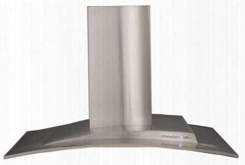 Wl36acquainox 36" Acqualina Series Range Hood Offer 940 Cfm 4-speed Electrohic Controls Delayed Shut-off Filter Cleaning Reminder And In Stainless