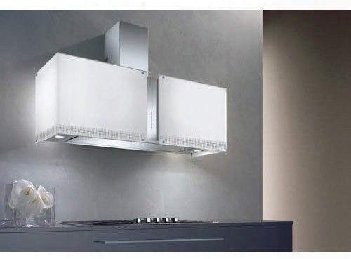 Wl39murfortunaled 39" Murano Fortuna Series Range Hood With 940 Cfm 4-speed Electronic Controls Delayed Shut-off Filter Cleaning Reminder Internal