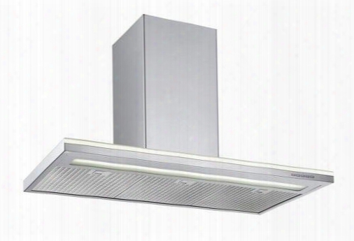 Wl48streamwht 48q&uot; Streamline Series Range Hood With 940 Cfm 4-speed Electronic Controls Delayed Shut-off Filter Cleaning Reminder And In Stainless