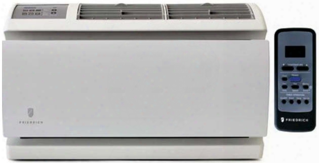 Wy12d33a 27" Wallmaster Series With Heat Pump Thru The Wall Air Conditioner With 11300 Cooling Btu 8900 Heating Btu 275 Cfm Washable Antimicrobial Filter