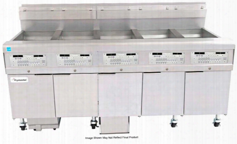 5fqg30u 79" Filterquikc Series Energy Star Commercial Gas Fryer With 375000 Btu 150 Lbs Full Pot Capacity Auto Filtration And Auto Top-off In Stainless