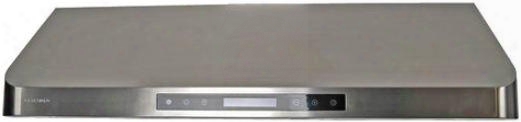 Ap238ps1536 36" Under Cabinet Range Hood With Touch Sensitive Keypad With Blue Led Lighting Dishwasher Safe Stainless Steel Confound Filters And 4 Fan Speeds: