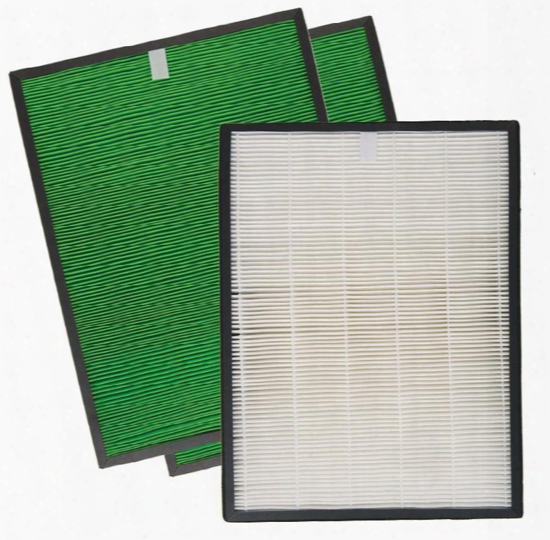 Ap260hfrk Hepa Filter Replacement Kit For Ap260 Air Purifier Contains 1 Hepa Filter And 2 Antibacterial Filters Removes 99.97% Of All Particles Greater Than