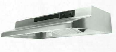 Av1428 42" Under Cabinet Hood With 180 Cfm Aluminum Mesh Filters 75w Incandescent Lighting And Rocker Switch Controls: Stainless