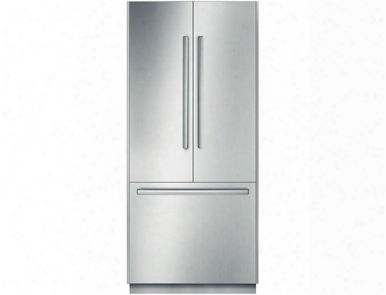 B36t830ns 36" Built In French Door Bottom-freezer With With 20 Cu. Ft. Capacity Dual Evaporators Led Lighting Filtered Ice-maker Door Open Alarm Sabbath