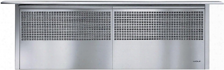 Dd45 45" Downdraft Ventilation With Delay-off Remote Control Operation And Filter Clean Indicator In Stainless