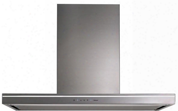 Fnlum36i5ss 36" Silence Collection Lumina Range Hood With 500 Cfm Nrs Technology 24 Hour Function Metallic Grease Filter And Touch Controls In Stainless