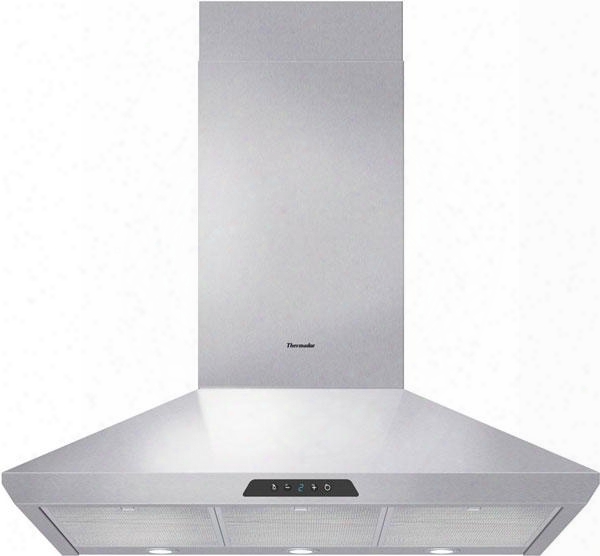 Hmcb42fs 42" Masterpiece Series Chimney Wall Hood With 600 Cfm Internal Blowe Dishwasher Safe Stainless Frame Mesh Filters Powerfully Quiet Ventilation