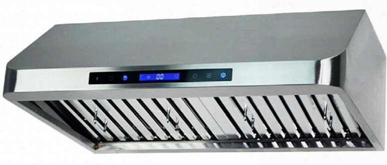 Hrh3001u 30" Under Cabinet Range Hood With 900 Cfm Airflow Capacity Stainless Steel Baffle Filter 4 Speed Power Control And Lcd Display Iin Stainless