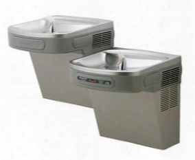 Lzostl8lc 8 Gph Ada Wall Mount Bi-level Filtered Hands Free Cooler: Stainless