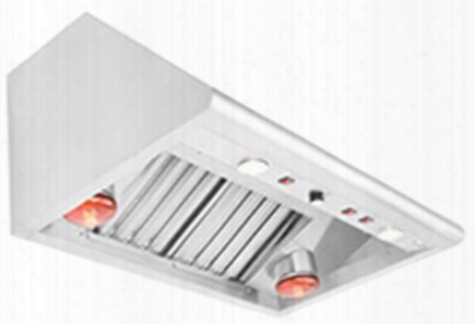Performance Psvh60hl 60" Wall Mount Range Hood With 1200 Cfm Internal Blower 2 Halogen Lights Heat Lamps Baffled-type Filters And Infinite Speed Control In