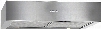 DA1160 24" Under-Cabinet Range Hood with 400 CFM 4 Fan Speeds Halogen Lighting Sliding Switch Control Dishwasher Safe Filters and Double-Sided Blower