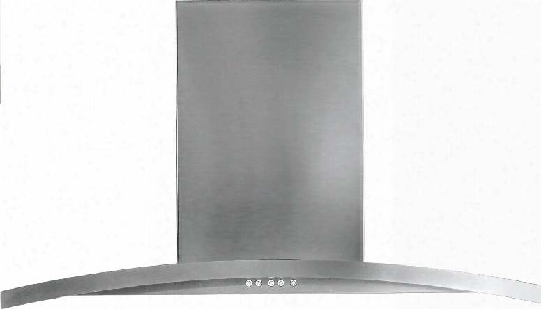 Pv976nss 36" Wall Mount Chimney Hood With 450 Cfm Internal Blower Variable Speed Fan Electronic Touch Controls And Dishwasher S Afe Filter In Stainless