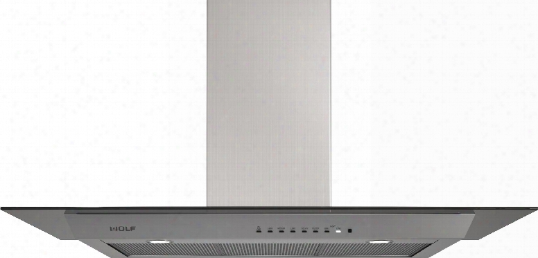 Vw45g 45" Wall Mounted Chimney Hood With Dishwasher-safe Filters Telescoping Chimney Front-mounted Electronic Controls And Led Lighting In Stainless Steel